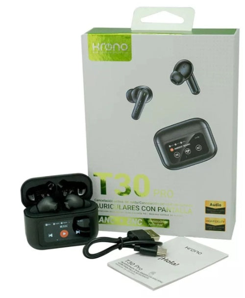 AUDIFONOS T30 PRO KRONO