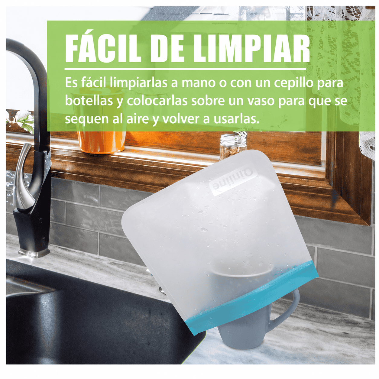 BOLSAS PARA ALIMENTOS REUTILIZABLES Y HERMETICAS LIBRES DE PBA