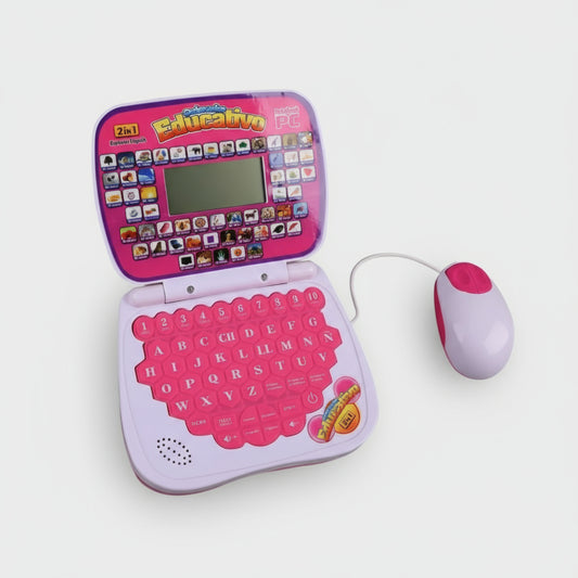 MINI COMPUTADOR EDUCATIVO 2 EN 1