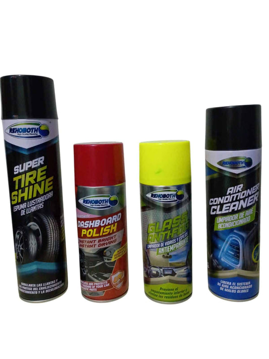 KIT DE LIMPIEZA AUTOMOTRIZ