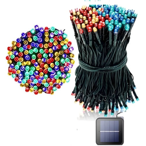 LUCES NAVIDEÑAS SOLARES X 10 METROS (100 LUCES)